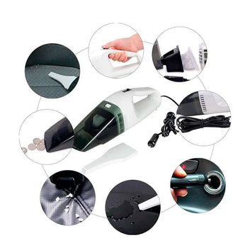 🚗✨ Aspiradora de Carro Portátil – Mantén tu vehículo limpio en minutos