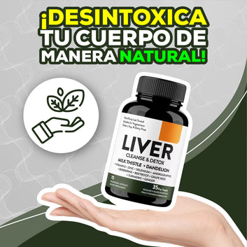 🌿 Liver Cleanse Detox – Limpia tu hígado, renueva tu energía