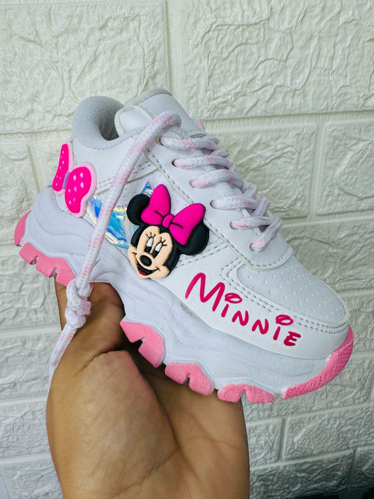 👟✨ Bolichero Minnie – Comodidad, estilo y diversión para los más pequeños
