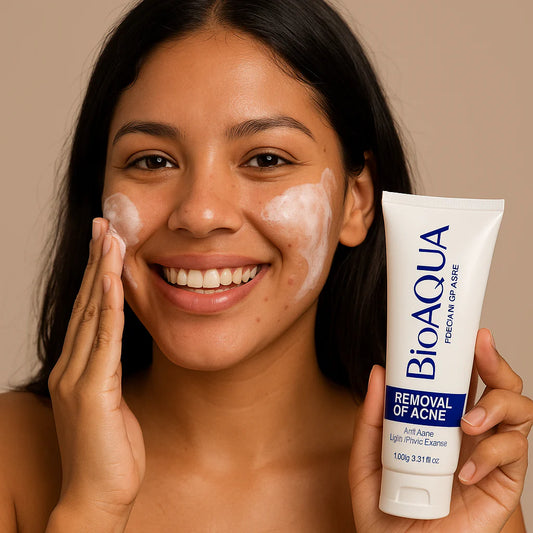 🧼✨ JABÓN ANTI ACNÉ BIOAQUA – PIEL LIMPIA, FRESCA Y LIBRE DE IMPERFECCIONES 🌿💧