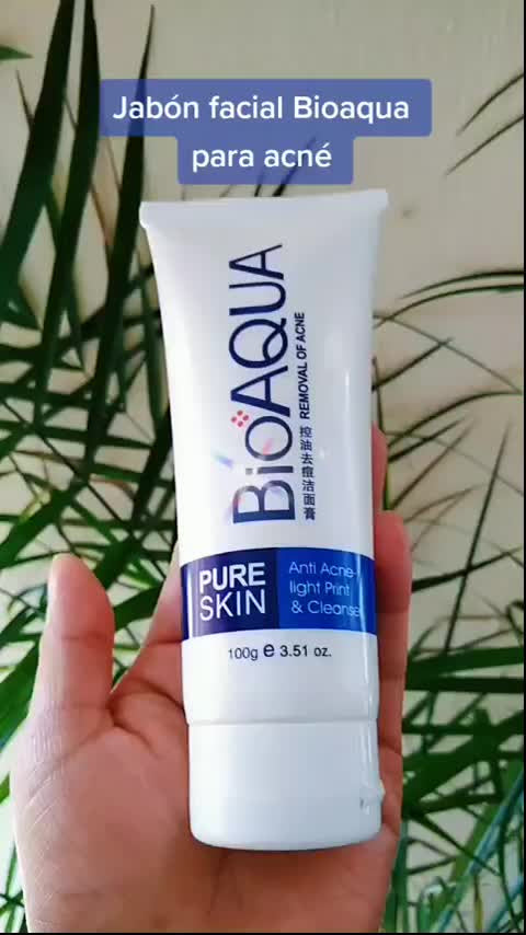 🧼✨ JABÓN ANTI ACNÉ BIOAQUA – PIEL LIMPIA, FRESCA Y LIBRE DE IMPERFECCIONES 🌿💧