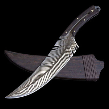 Cuchillo de plumas